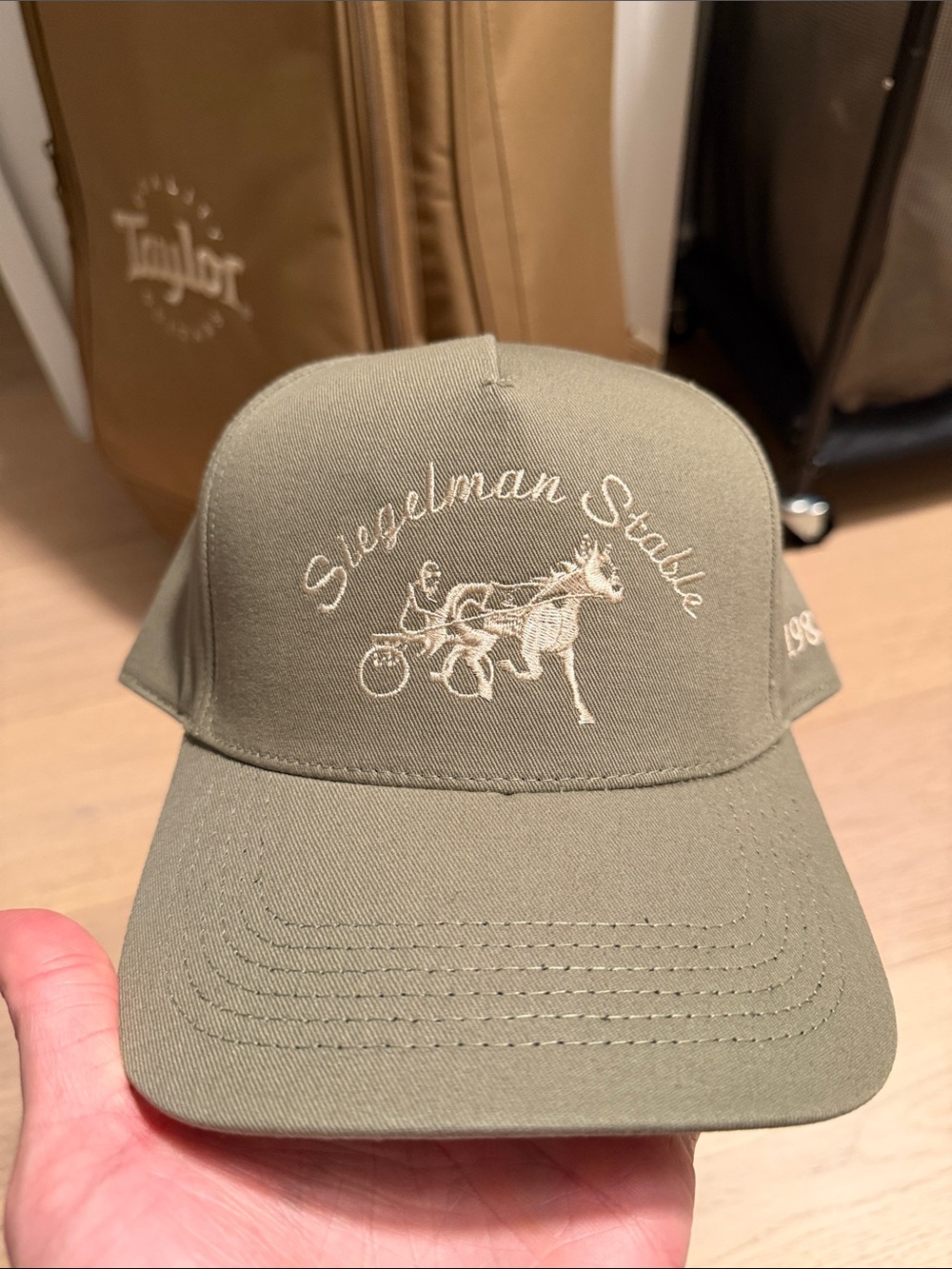 Siegelman Stable Olive Trucker Hat